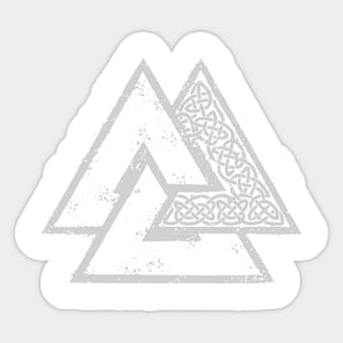 Valknut Viking Nordic Symbol Sticker